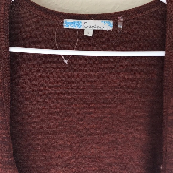 Foreign exchange long cardigan NWOT - Picture 3 of 3